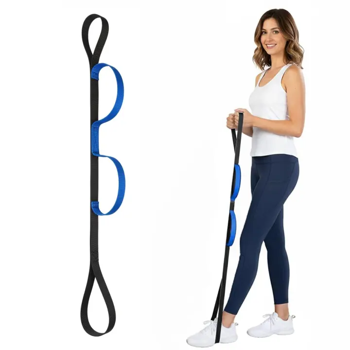 42-Inch Leg Lifter Strap for Adults & Seniors — Hand-Grip Mobility Aid