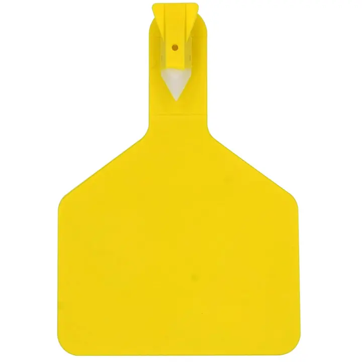 50-Pack Blank Z Livestock Ear Tags (Yellow)