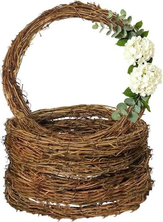 6-Pack 12-Inch Grapevine Wreaths — Rustic Wreath Rings for Crafts