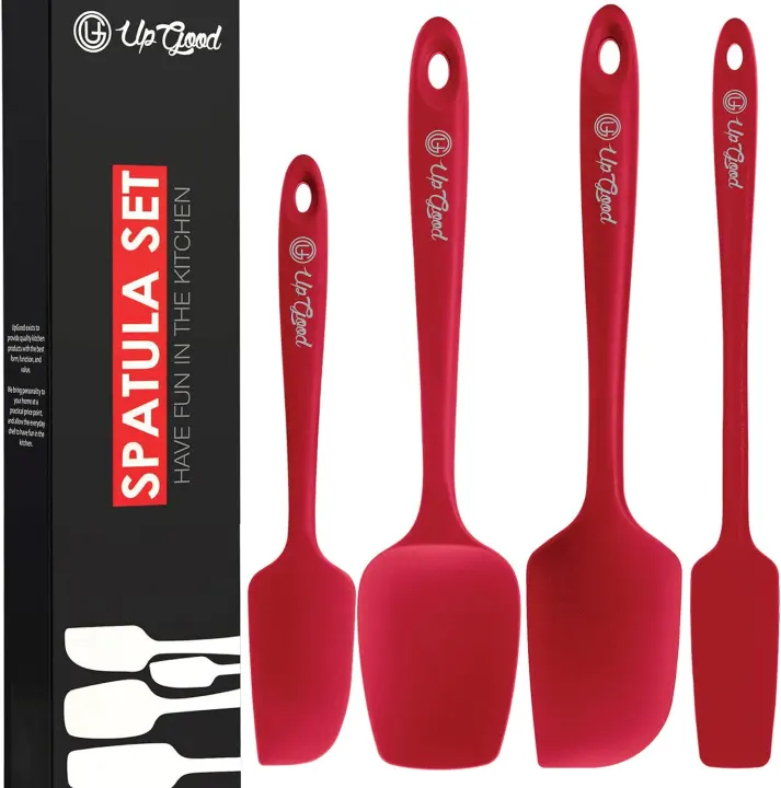 600°F Silicone Spatula Set — 4-Piece Heat-Resistant Kitchen Tools