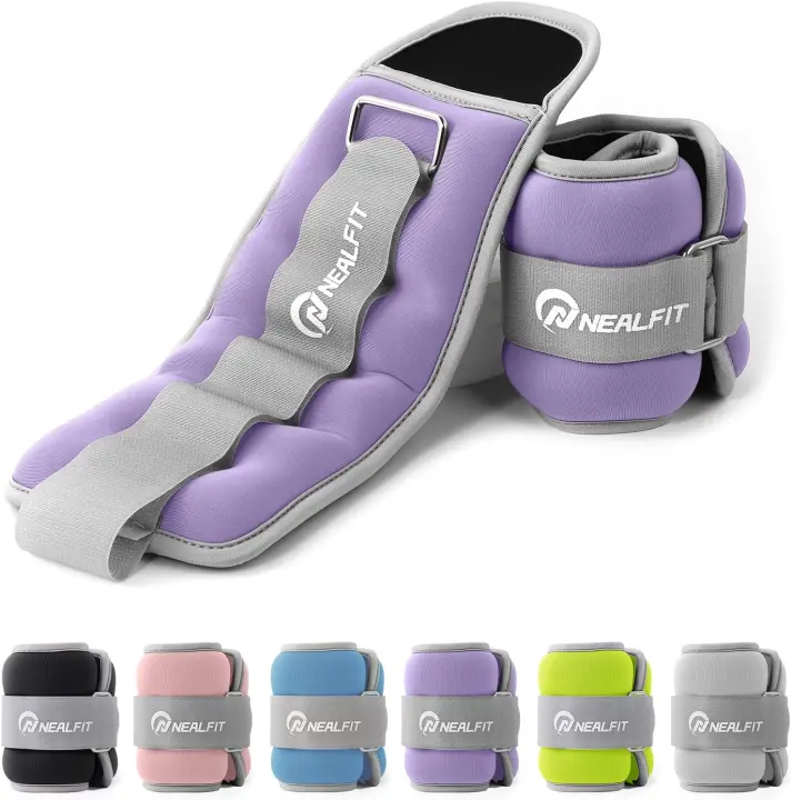 Adjustable Ankle & Wrist Weights — Pairs from 0.5 to 5 lb