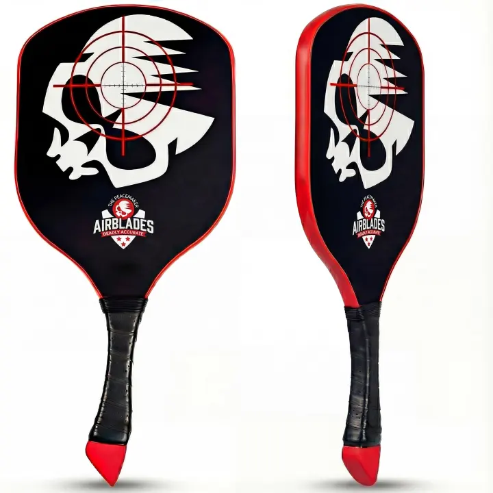AirBlades Peacemaker Pickleball Paddle — T700 Carbon, Edgeless Design