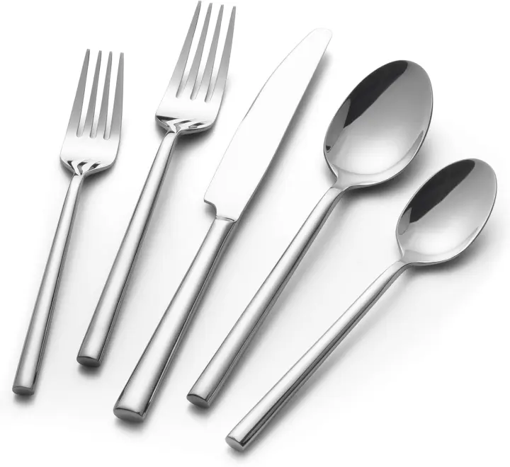 Alata Potter 20-Piece Forged Stainless Steel Flatware Set — Service for 4