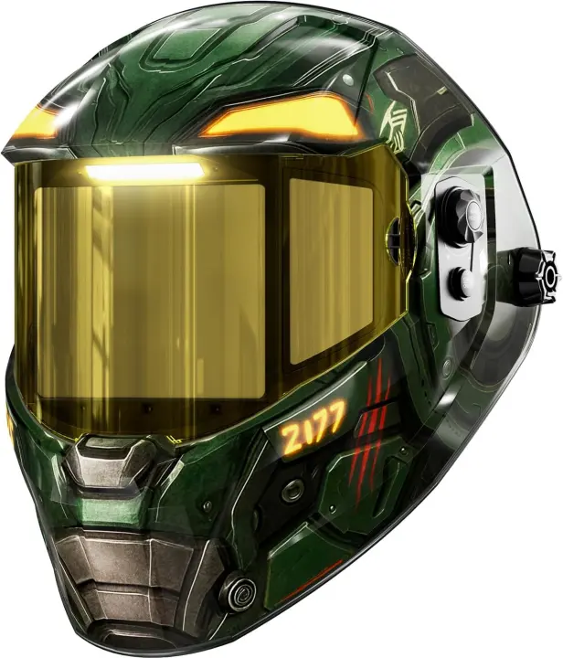 ANDELI Auto‑Darkening Welding Helmet — Smart LCD, 180° Panoramic View