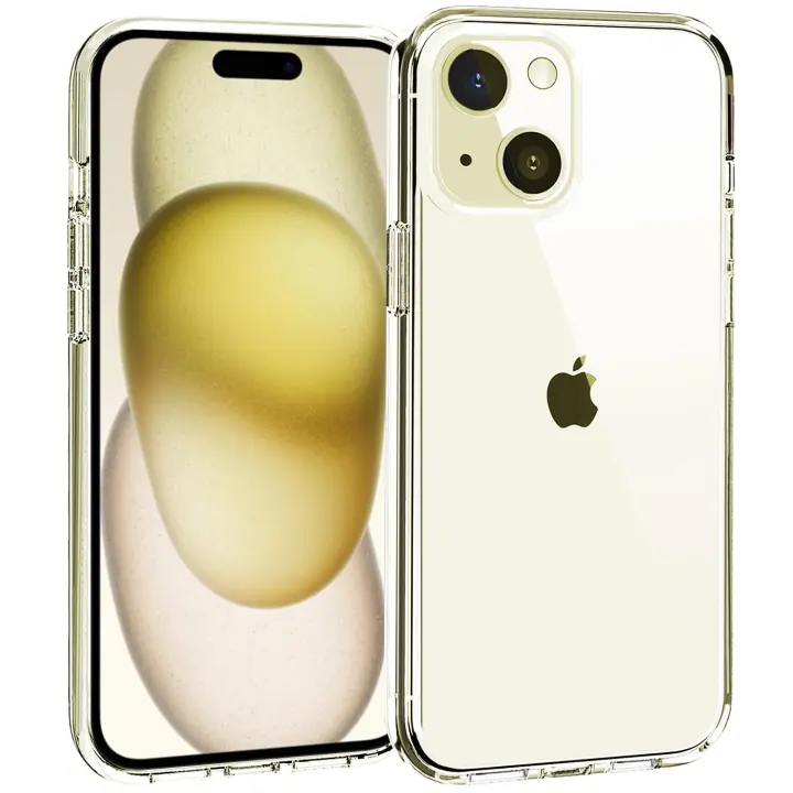 Clear Slim Shockproof TPU Case for 6.1-inch iPhone 15