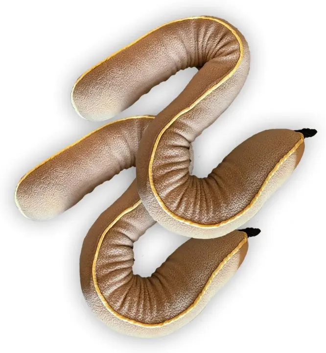 Door Snake Draft Stopper — 2-Pack Door & Window Gap Blockers