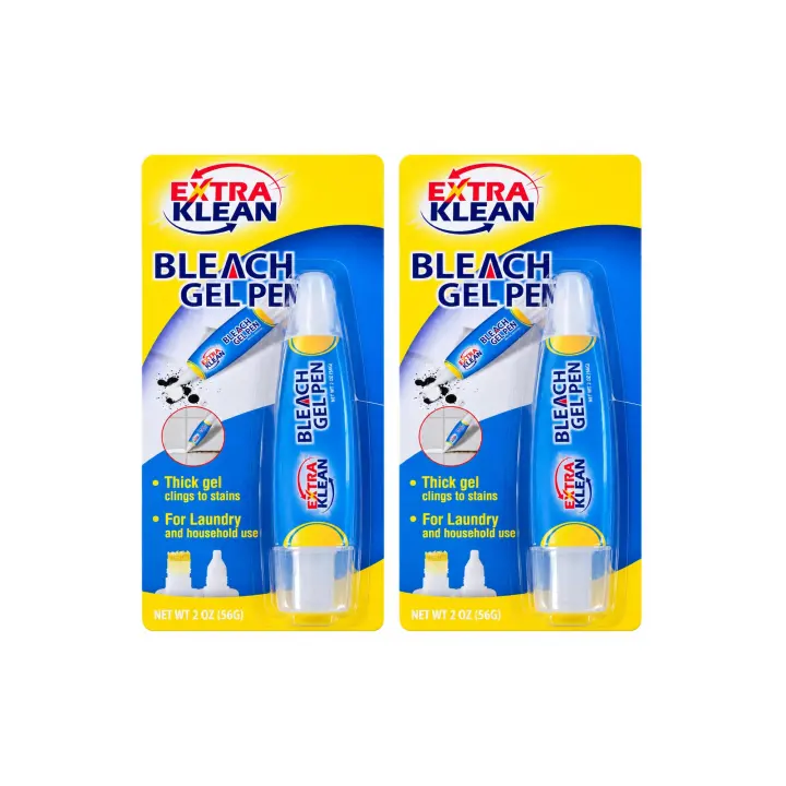 Double-Ended Bleach Gel Pen — Travel Stain Remover (2-Pack)