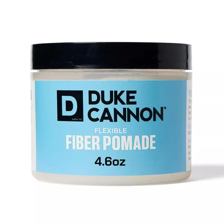 Duke Cannon Flexible Fiber Pomade — 4.6 oz Strong Matte Hold