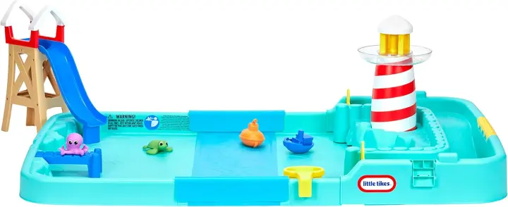 Little Tikes Splash Beach Water Pad Playset for Toddlers