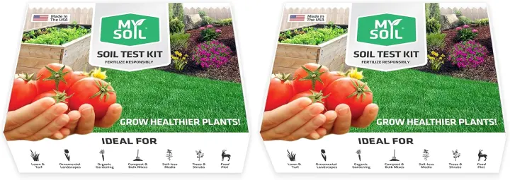 MySoil 2-Pack Soil Test Kit — Professional Nutrient & pH Analysis