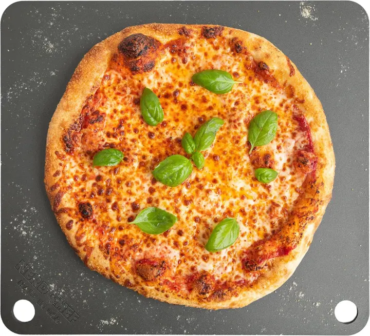 NerdChef Steel Stone Pizza Steel — .50" Thick High-Heat Baking Surface