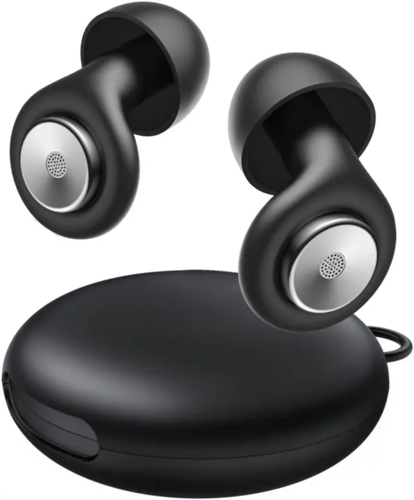 Noise-Blocking Silicone Ear Plugs for Sleeping — Reusable, 45dB, Multi-Size