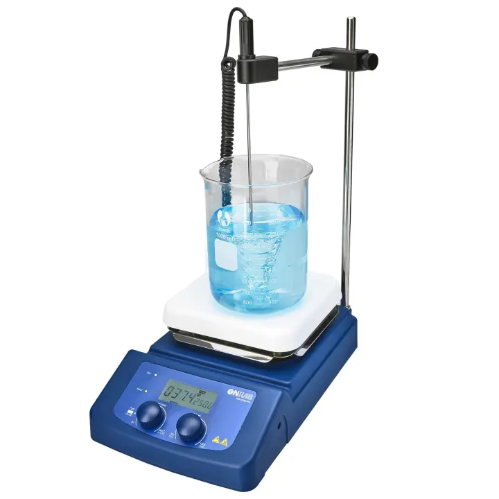 ONiLAB 380°C Digital Magnetic Hotplate Stirrer (200–1500 RPM)