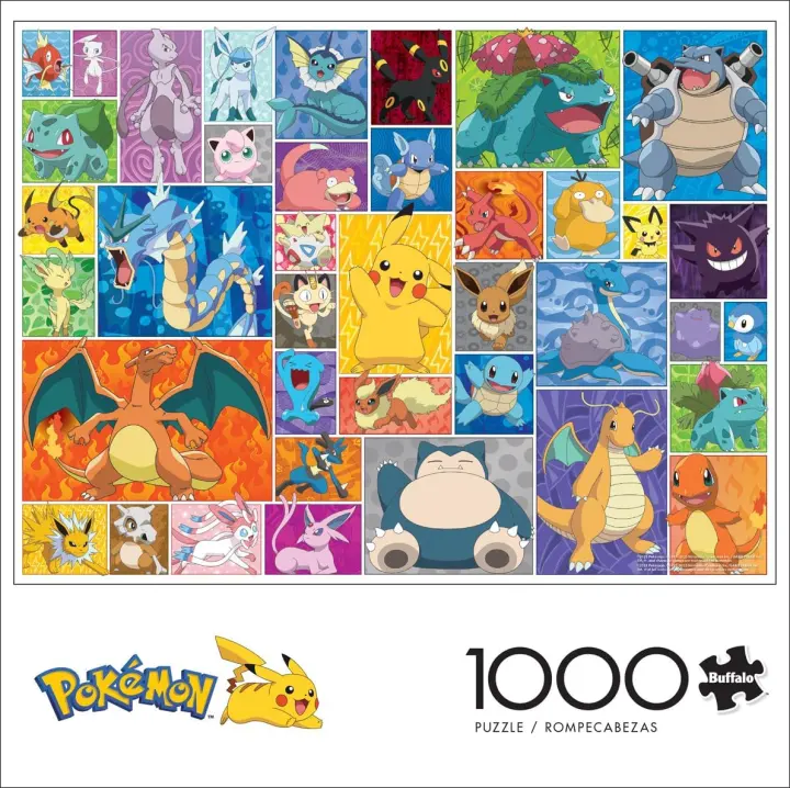 Pokémon Frames — 1000-Piece Jigsaw Puzzle for Adults