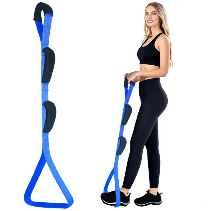 Rigid Leg Lifter with Large Foot Loop for Hip & Knee Recovery