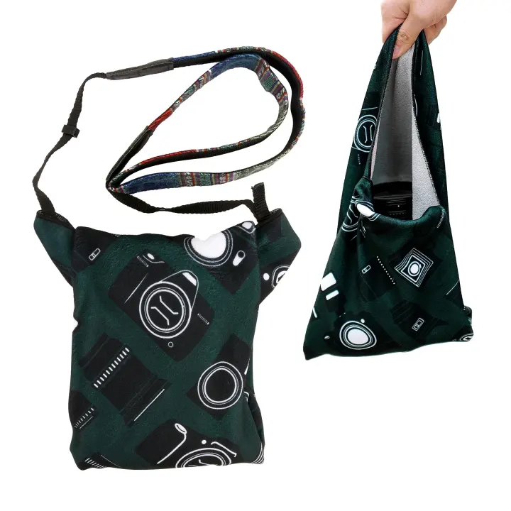 Self-Adhesive Camera Wrap — Reusable 17.7×17.7 Protective Cloth
