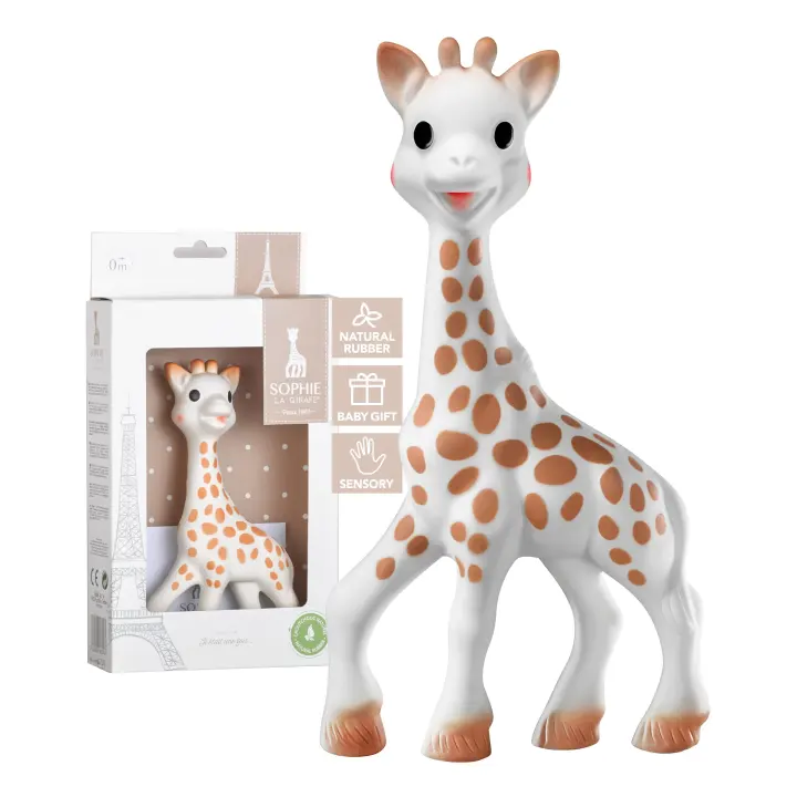 Sophie la girafe Natural Rubber Baby Teether — Classic 1961 Toy