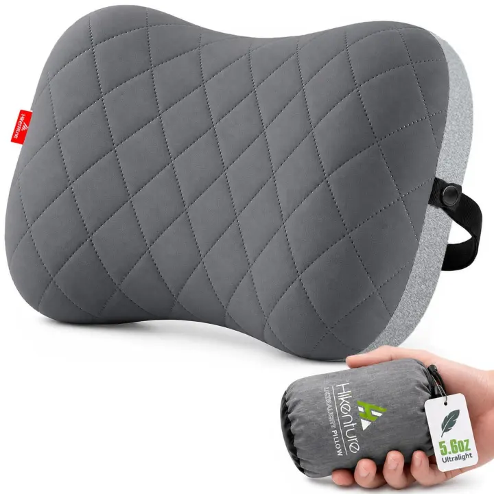 Ultralight Inflatable Camping Pillow with Removable Cover