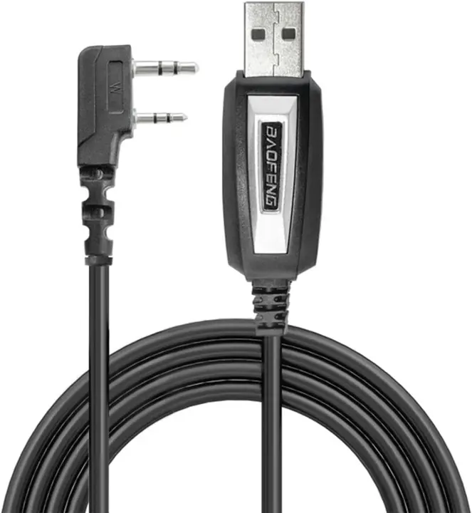 USB Programming Cable for Baofeng Handheld Radios (UV-5R, BF-888S, F8HP)