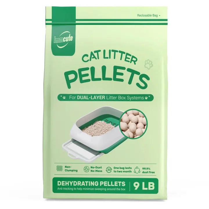 Zeolite Cat Litter Pellets — 18 lb Refill for Dual-Layer Boxes